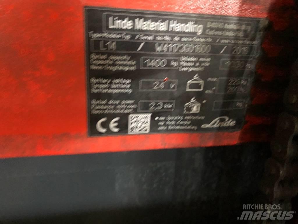 Linde H 16 T-01 Gázüzemű targoncák