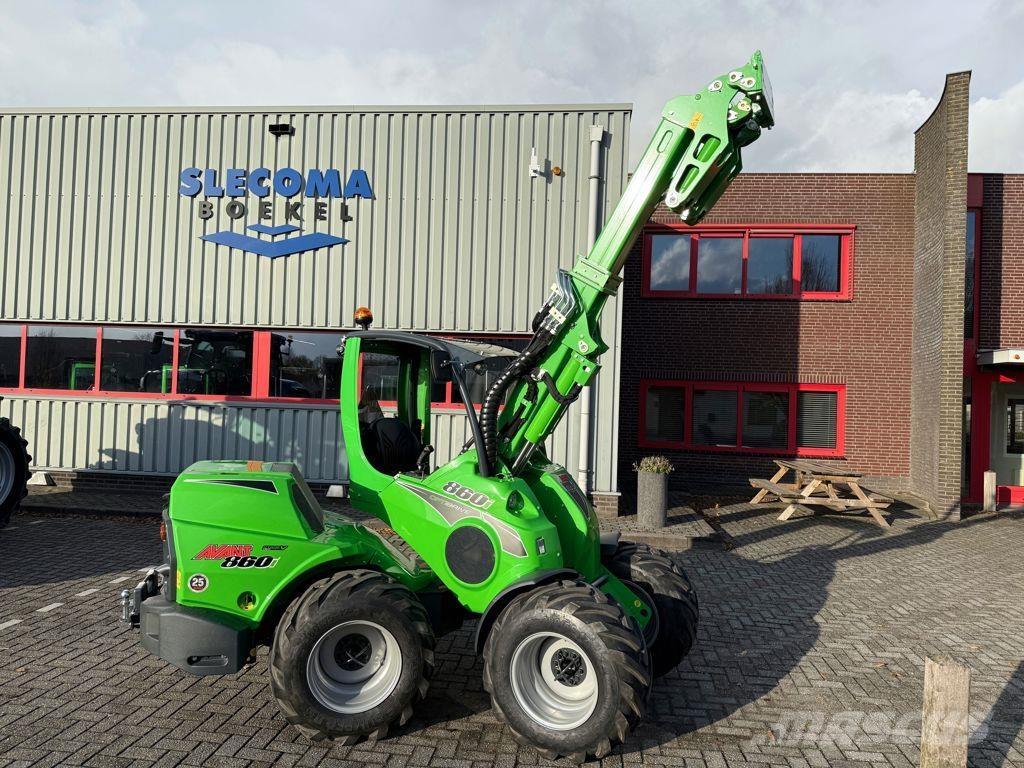 Avant 860i TDL+ Gumikerekes homlokrakodók