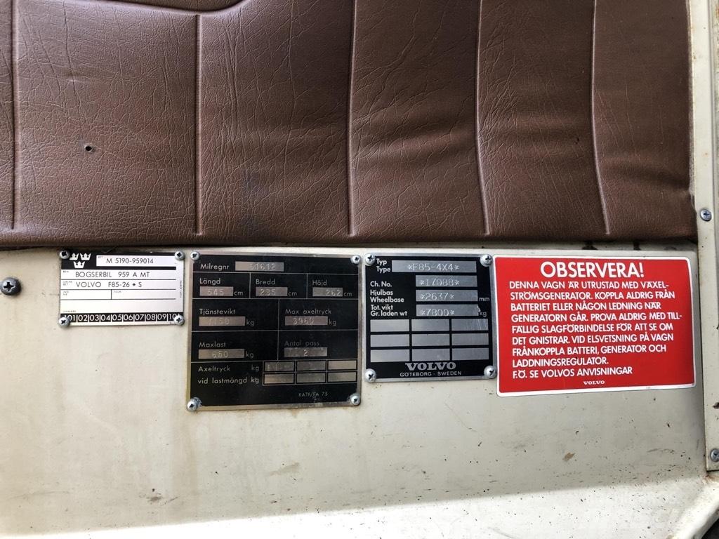 Volvo F85 Egyéb