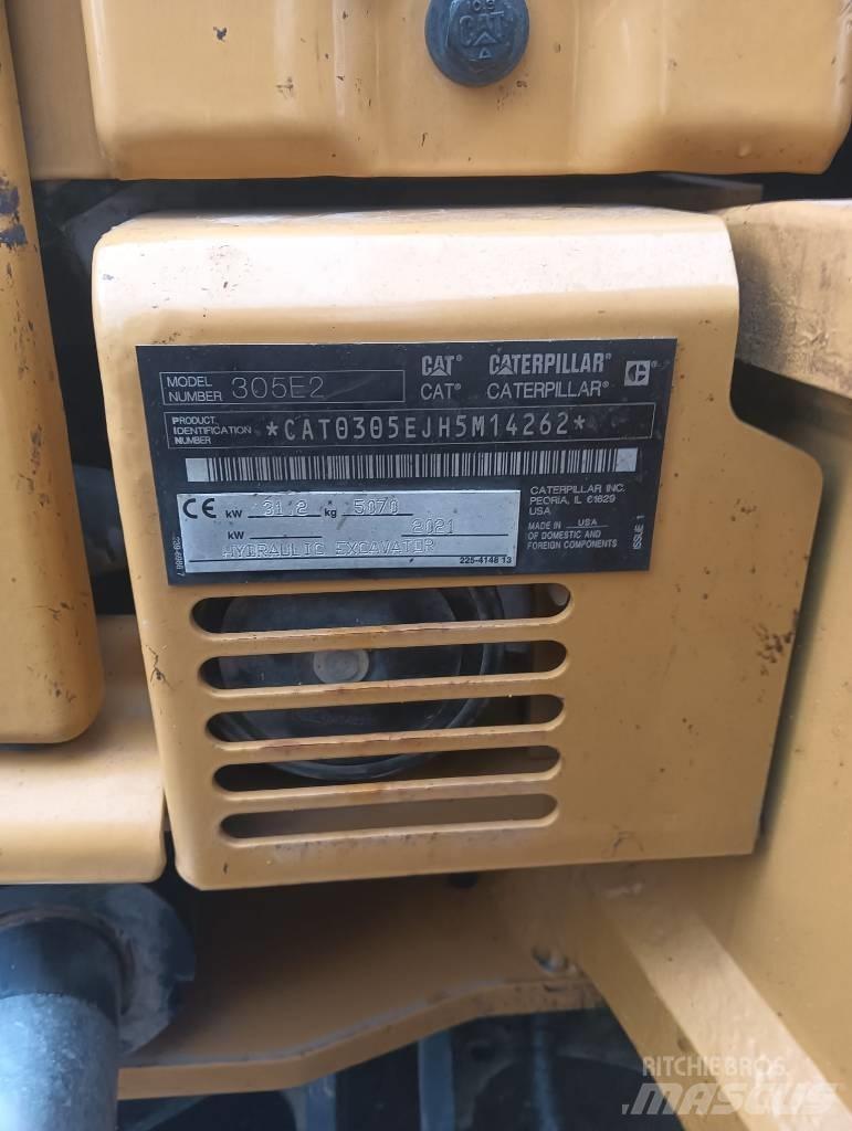 CAT 305 E CR Mini kotrók < 7t