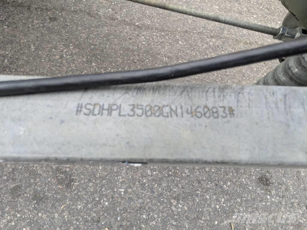 Indespension Alumax Platós / Ponyvás pótkocsik