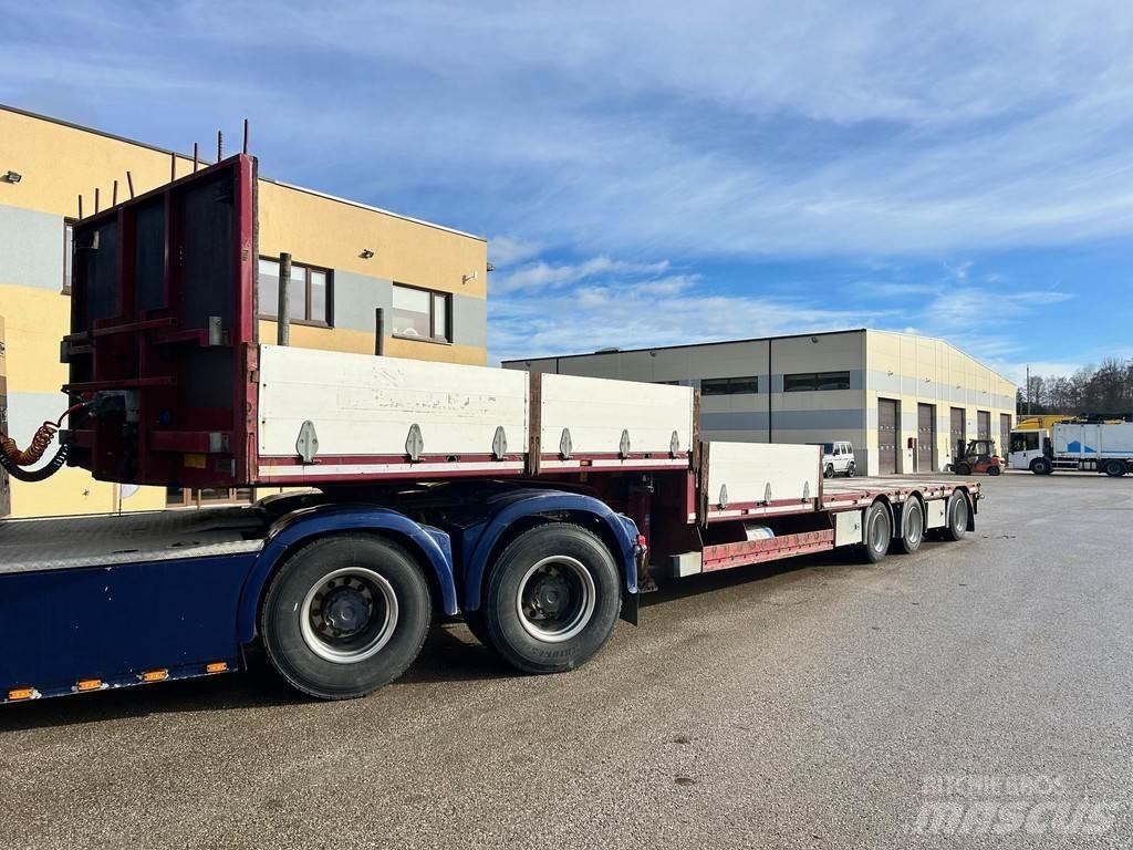 HRD 3-AXLE JUMBO Mélybölcsős félpótkocsik