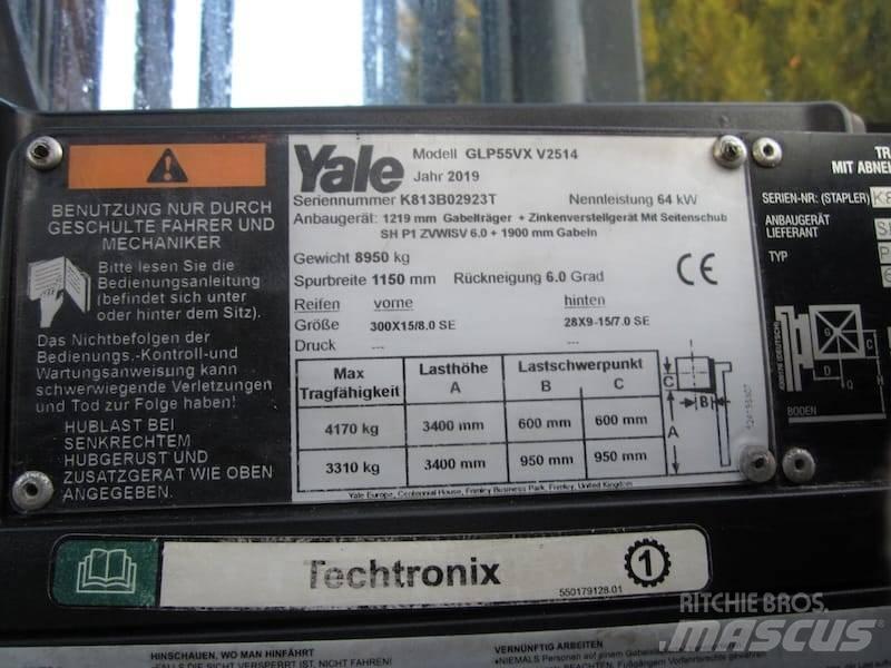 Yale GLP 55 VX Gázüzemű targoncák