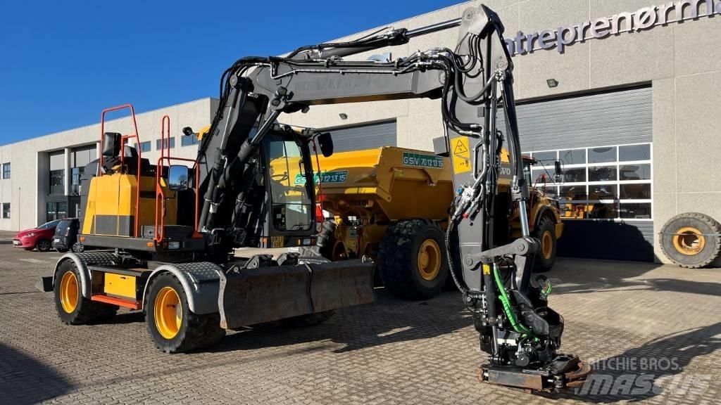 Volvo EWR130E Gumikerekes kotrók