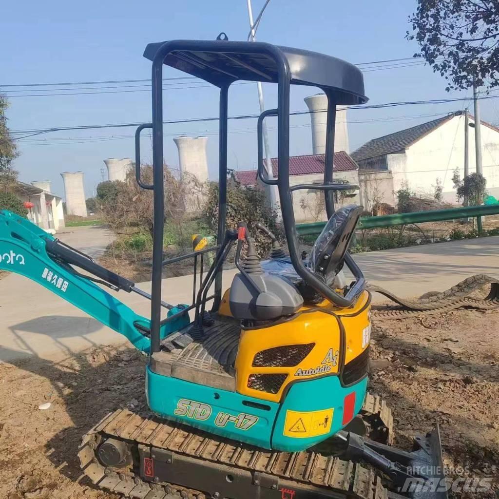 Kubota U 17 Mini kotrók < 7t