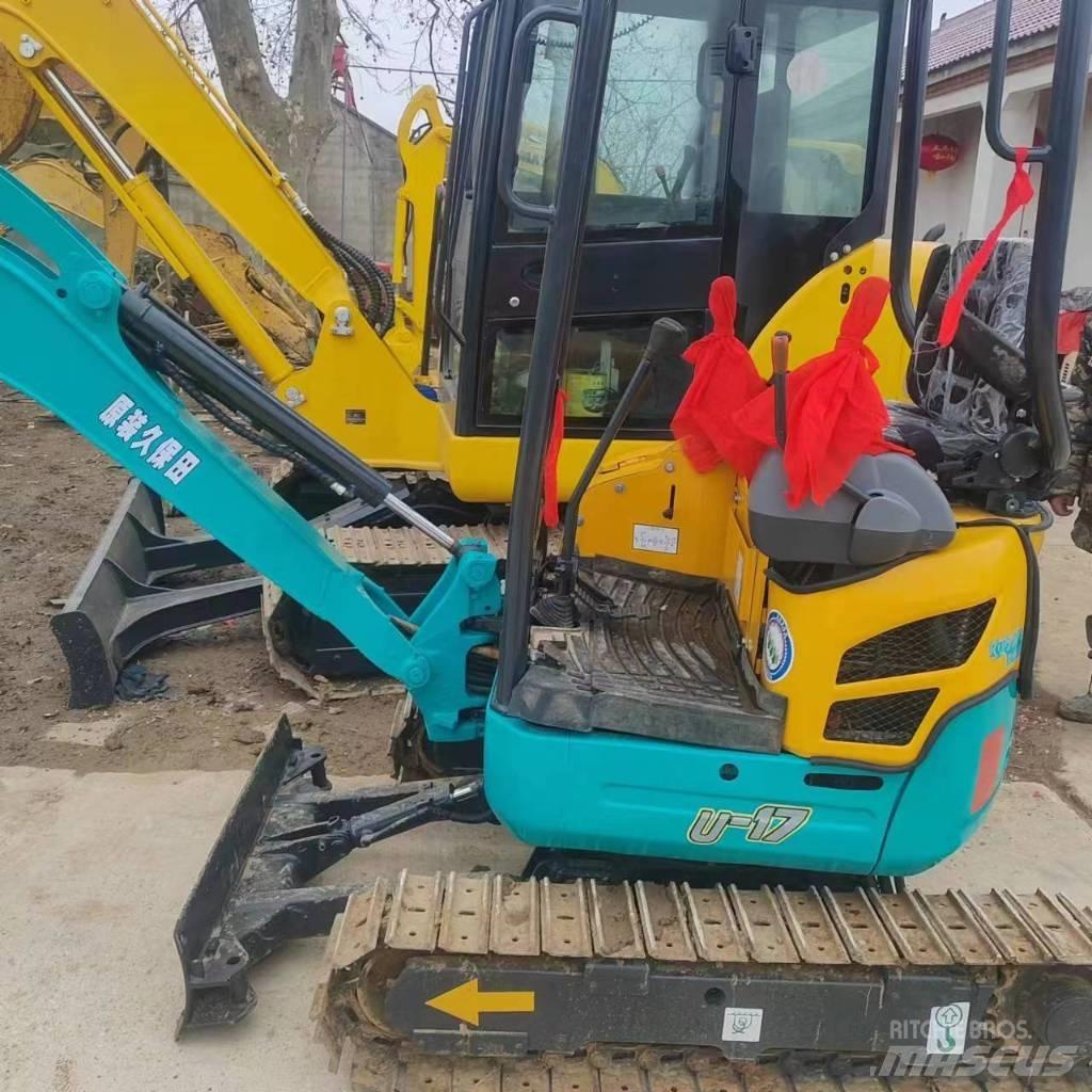 Kubota U 17 Mini kotrók < 7t