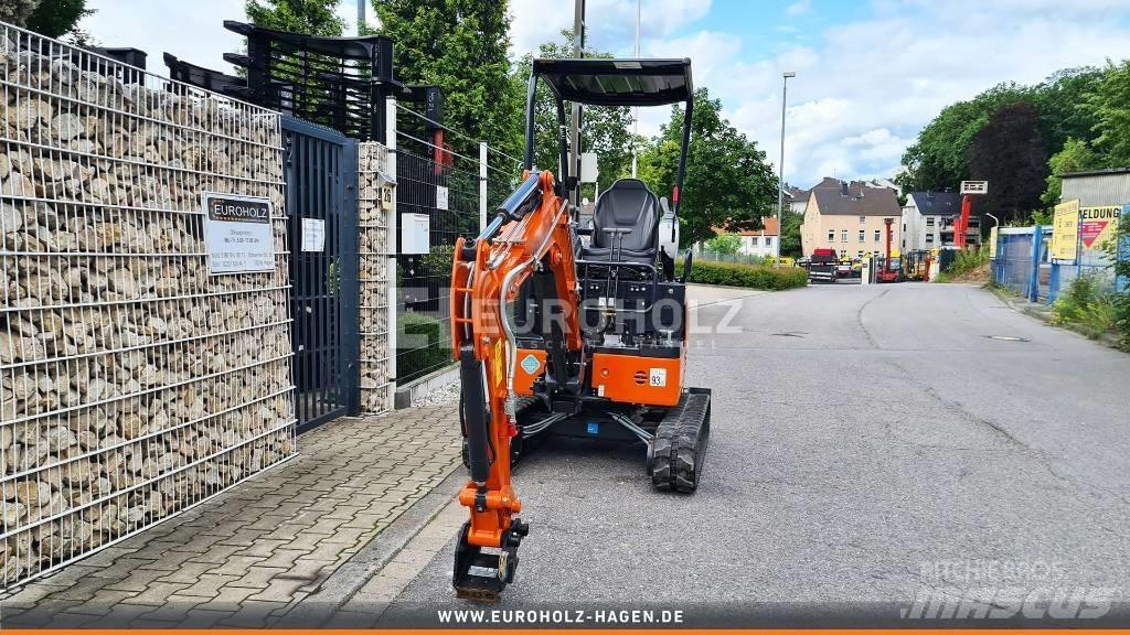 Hitachi ZX 17 U-6 Mini kotrók < 7t