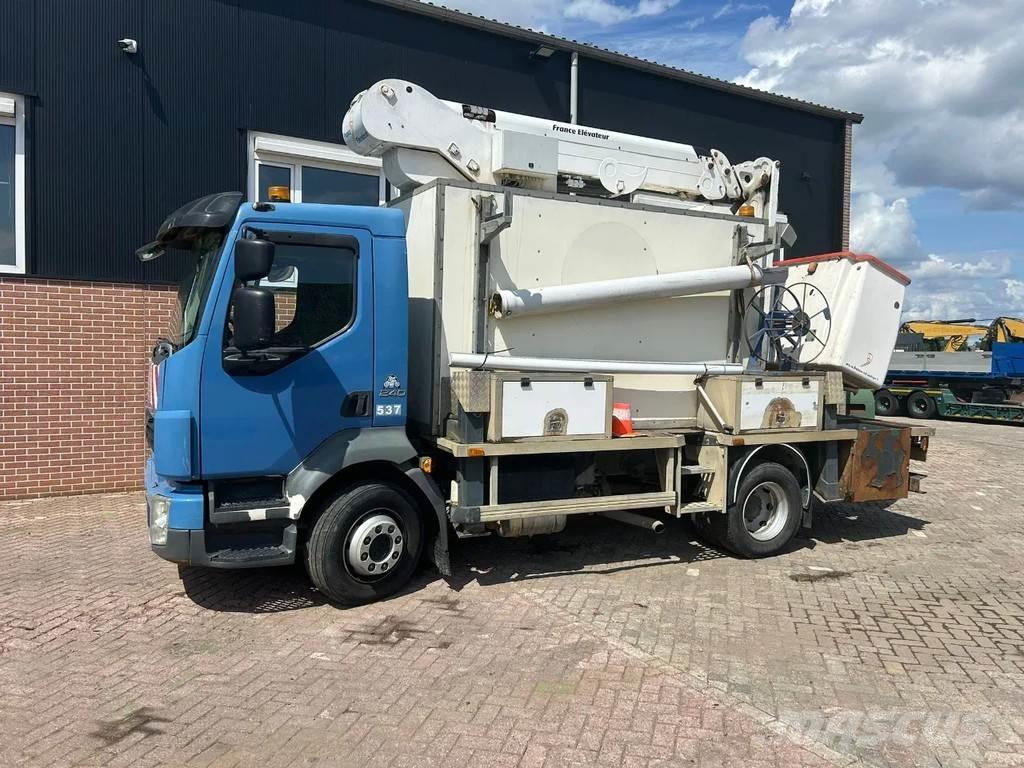 Volvo FL 240 Teherautóra szerelt emelők és állványok