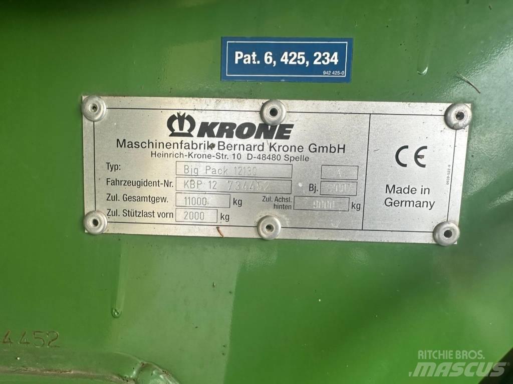 Krone Big Pack 12130 Szögletes bálázók