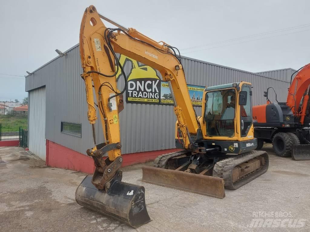 Hyundai R 80 CR Közepes (midi) kotrók 7 t - 12 t