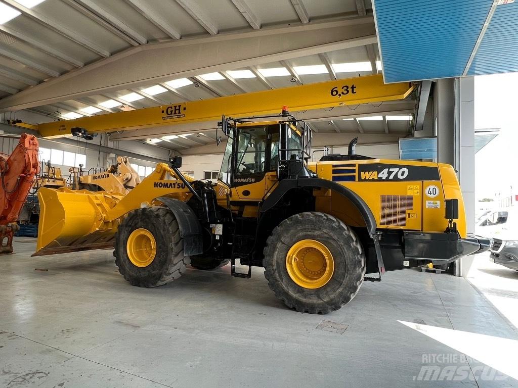 Komatsu Wa470-8 Gumikerekes homlokrakodók