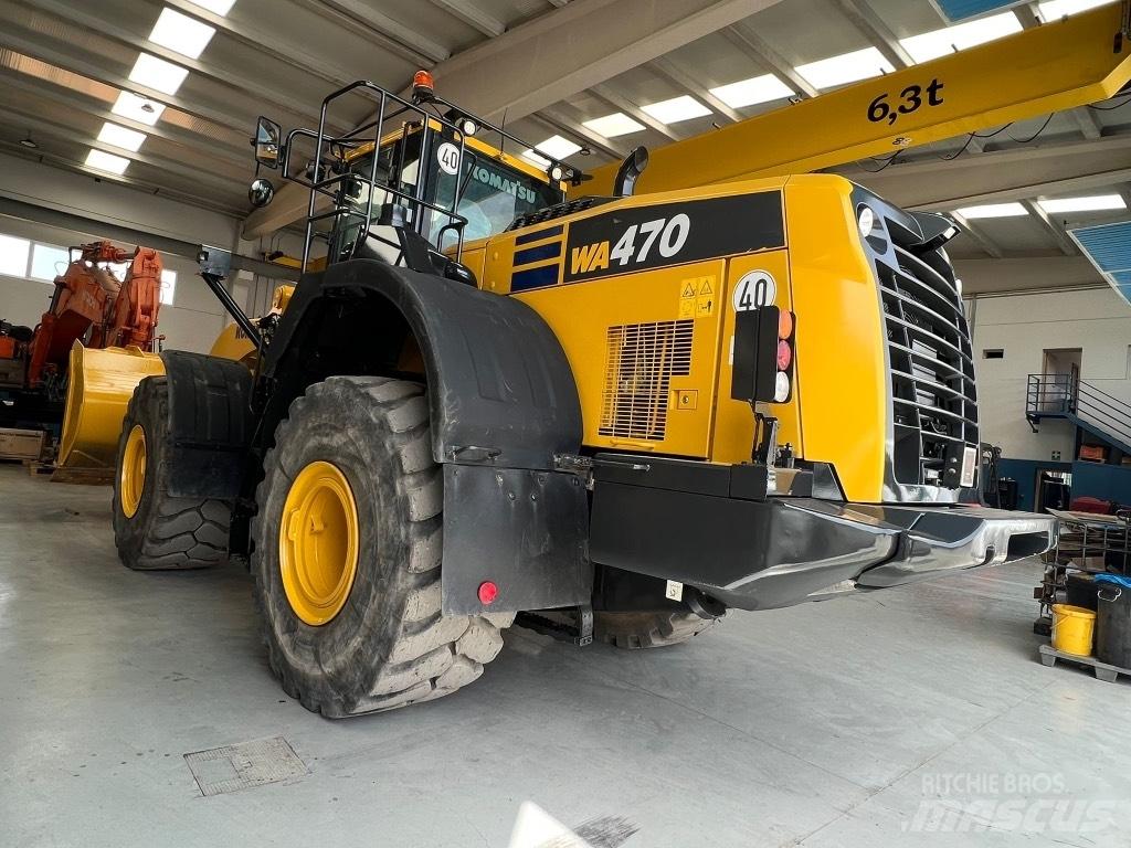 Komatsu Wa470-8 Gumikerekes homlokrakodók