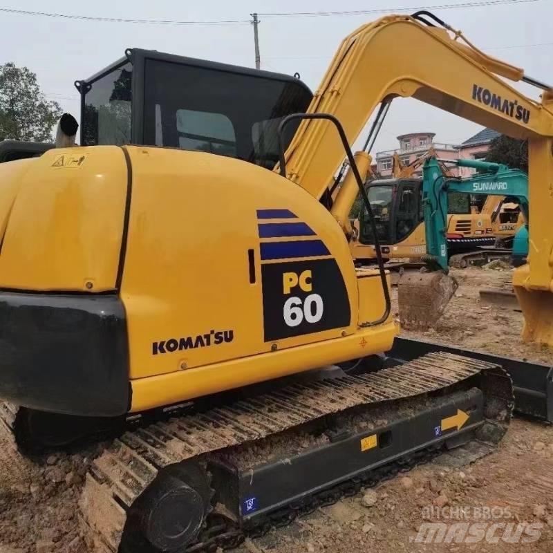 Komatsu PC 60 Lánctalpas kotrók