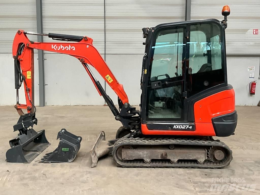 Kubota KX 027-4 Mini kotrók < 7t