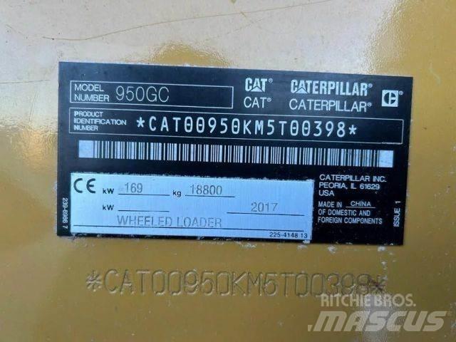 CAT 950 GC Gumikerekes homlokrakodók