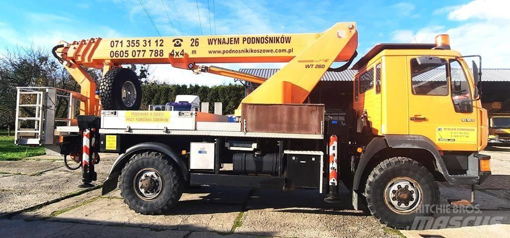 Wumag WT 260 Teherautóra szerelt emelők és állványok