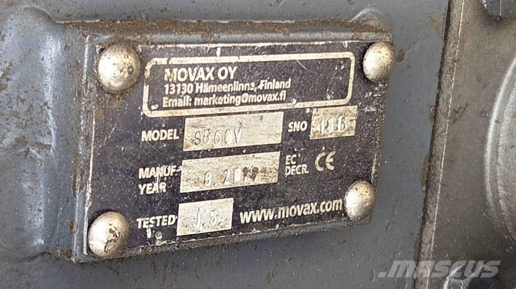 Movax SG60V Vibrátoros cölöpverő
