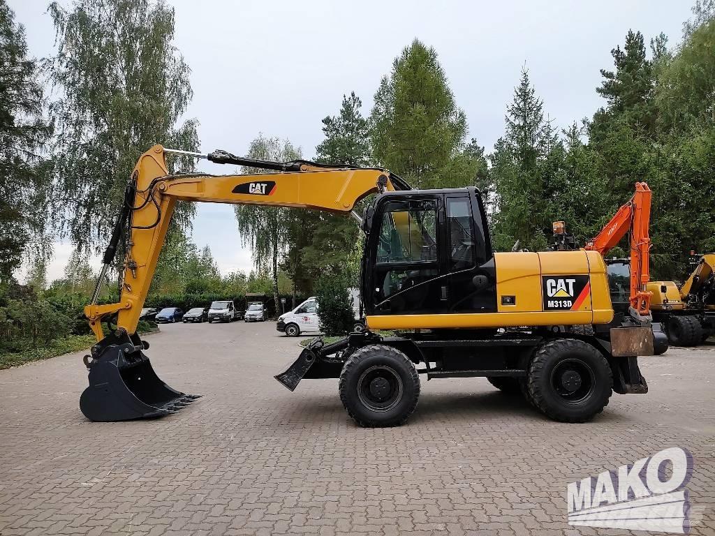 CAT M 313 D Gumikerekes kotrók