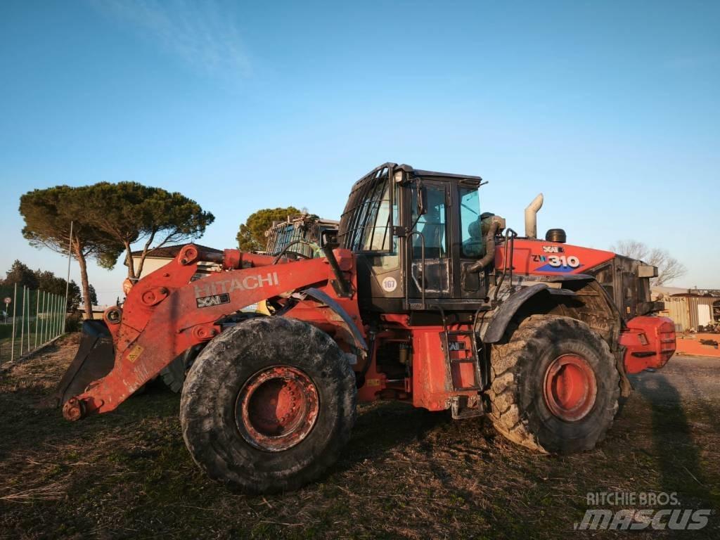 Hitachi ZW 310-6 Gumikerekes homlokrakodók