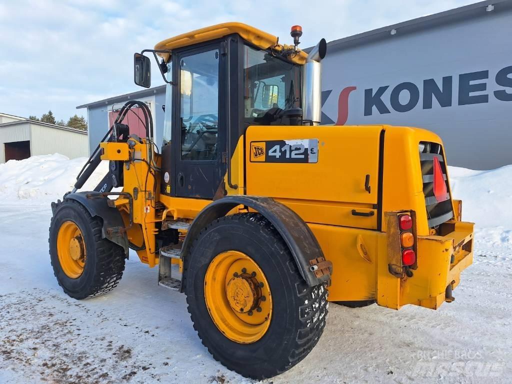 JCB 412 S Gumikerekes homlokrakodók