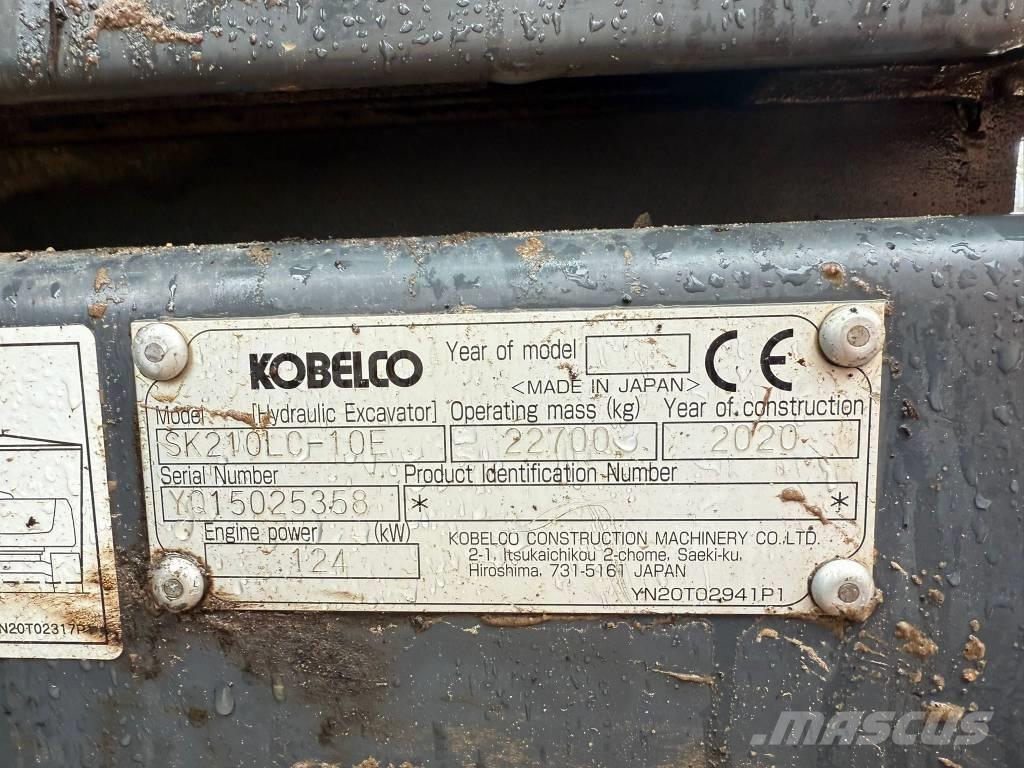 Kobelco SK 210 LC-10 Lánctalpas kotrók