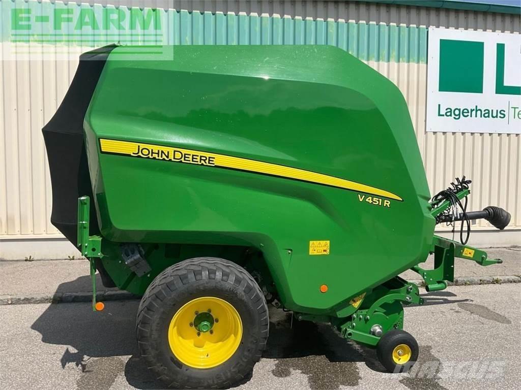 John Deere V451R Szögletes bálázók