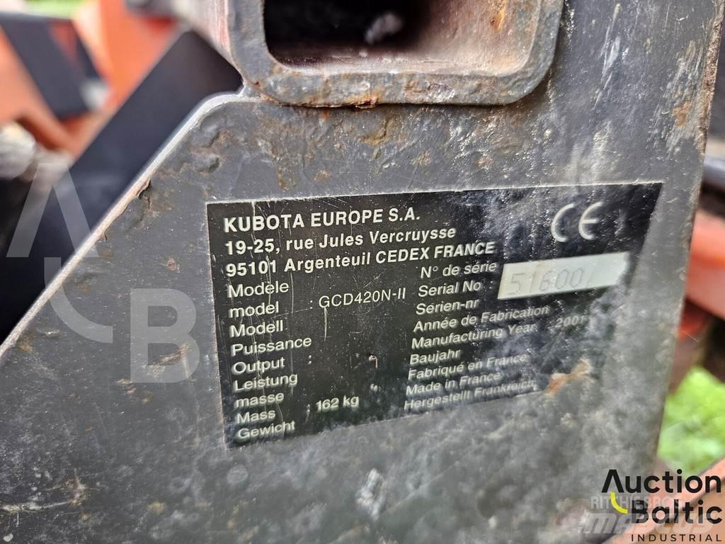 Kubota GCD420N-II Ráülős fűnyírók