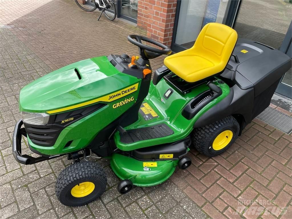 John Deere X167R Kaszák