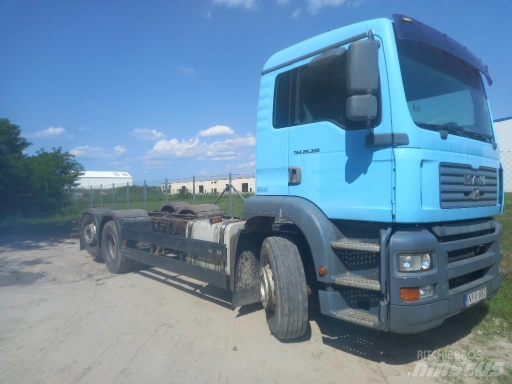MAN 26.363 FNLC Fülkés alváz