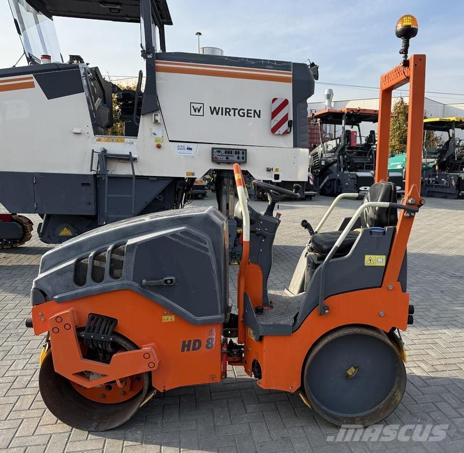 Hamm HD 8 VV Ikerdobos hengerek