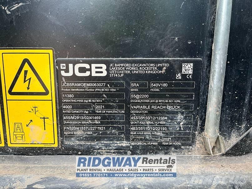 JCB 540-180 Teleszkópos rakodók