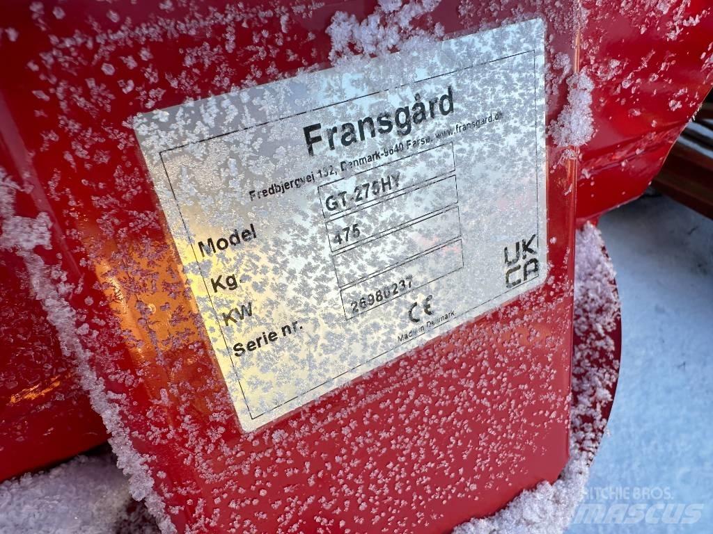 Fransgård GT 275 HY Hóeltakarítók