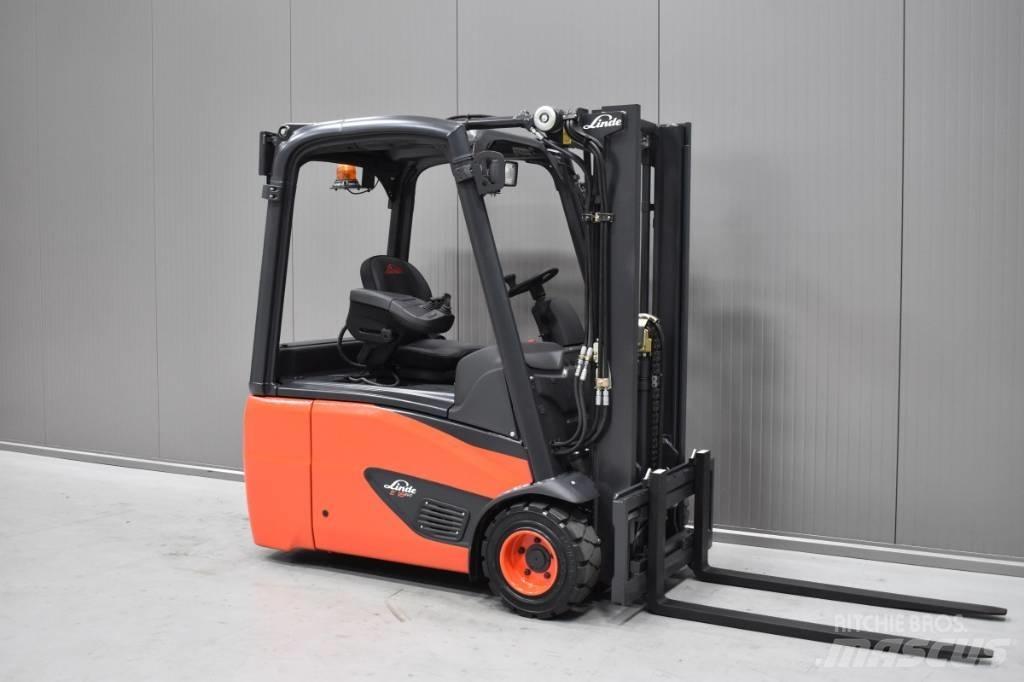 Linde E 18 - 02 Elektromos targoncák