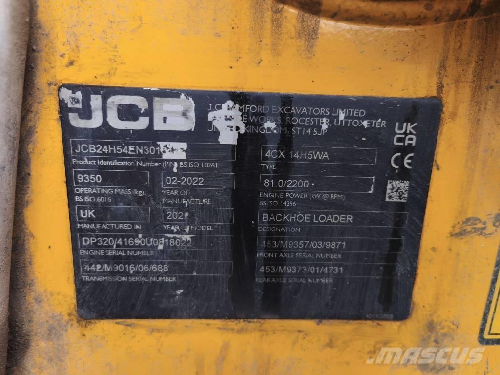 JCB 4 CX PRO AEC Kotrórakodók