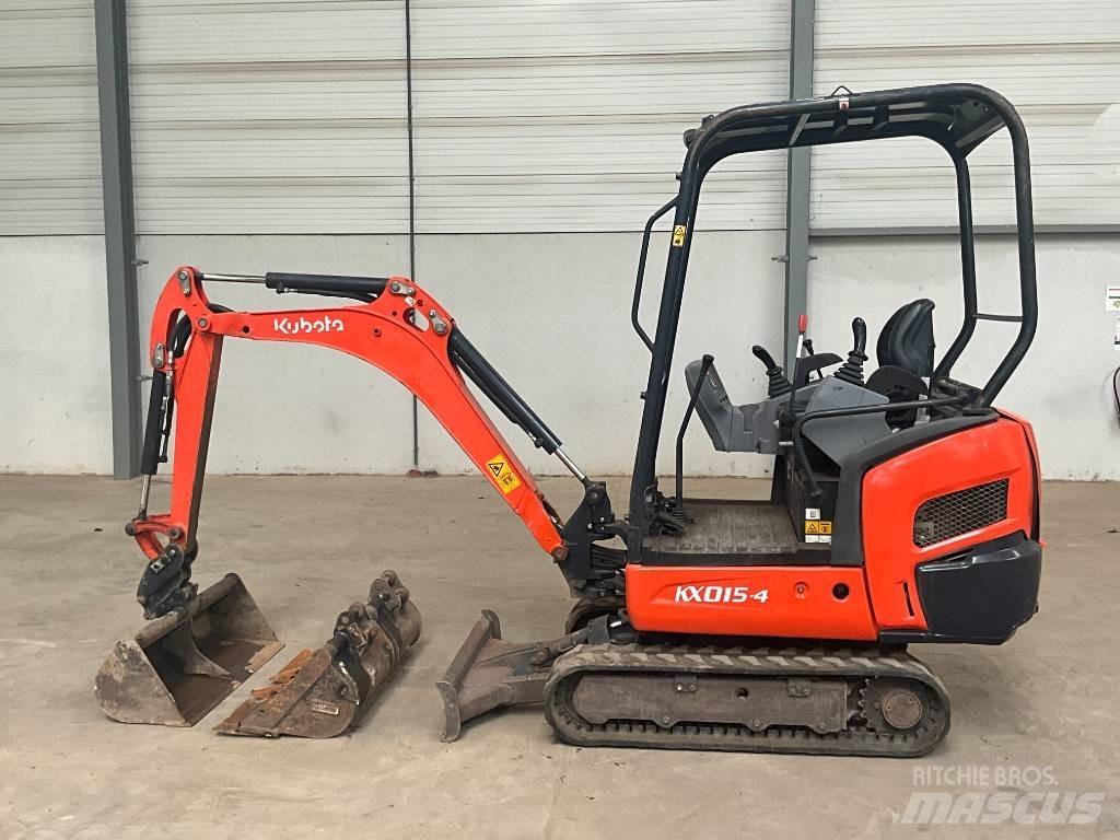 Kubota KX 015-4 Mini kotrók < 7t