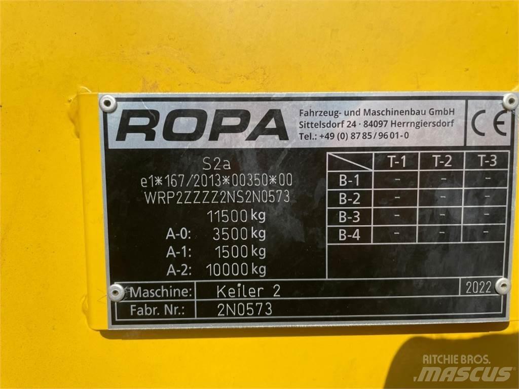 Ropa KEILER 2 Burgonya kombájnok és kiszedők