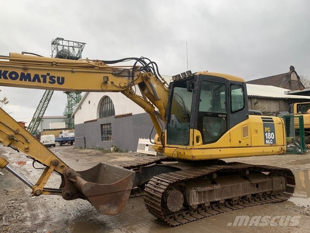Komatsu PC 180 NLC 7 Lánctalpak, láncok és futóművek