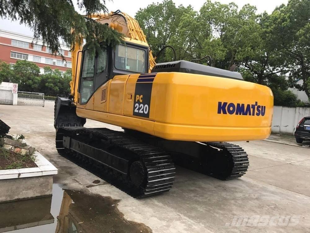 Komatsu pc220-7 Lánctalpas kotrók