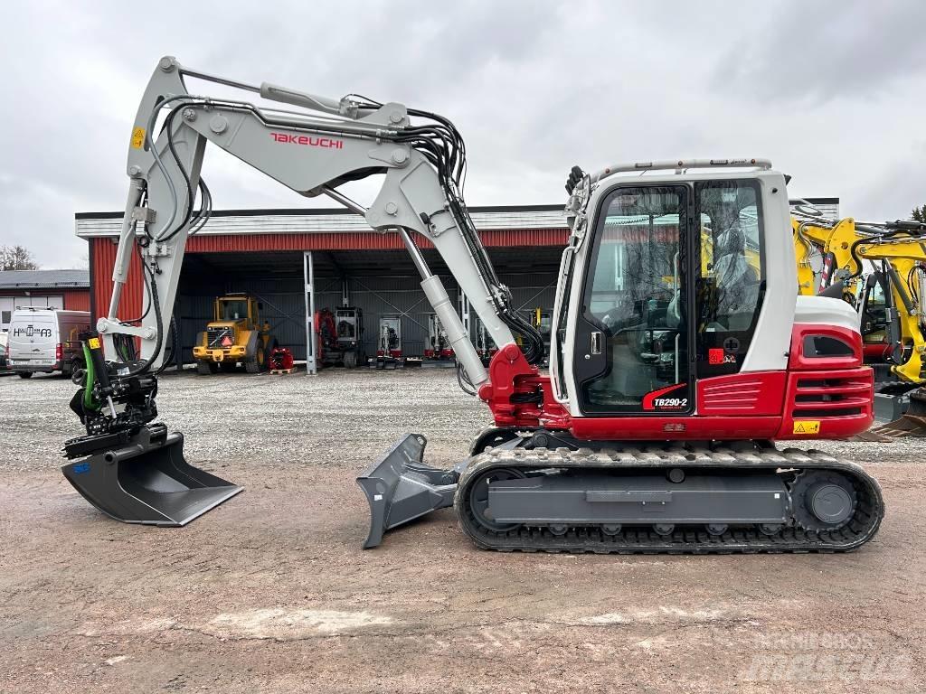 Takeuchi TB290 Közepes (midi) kotrók 7 t - 12 t