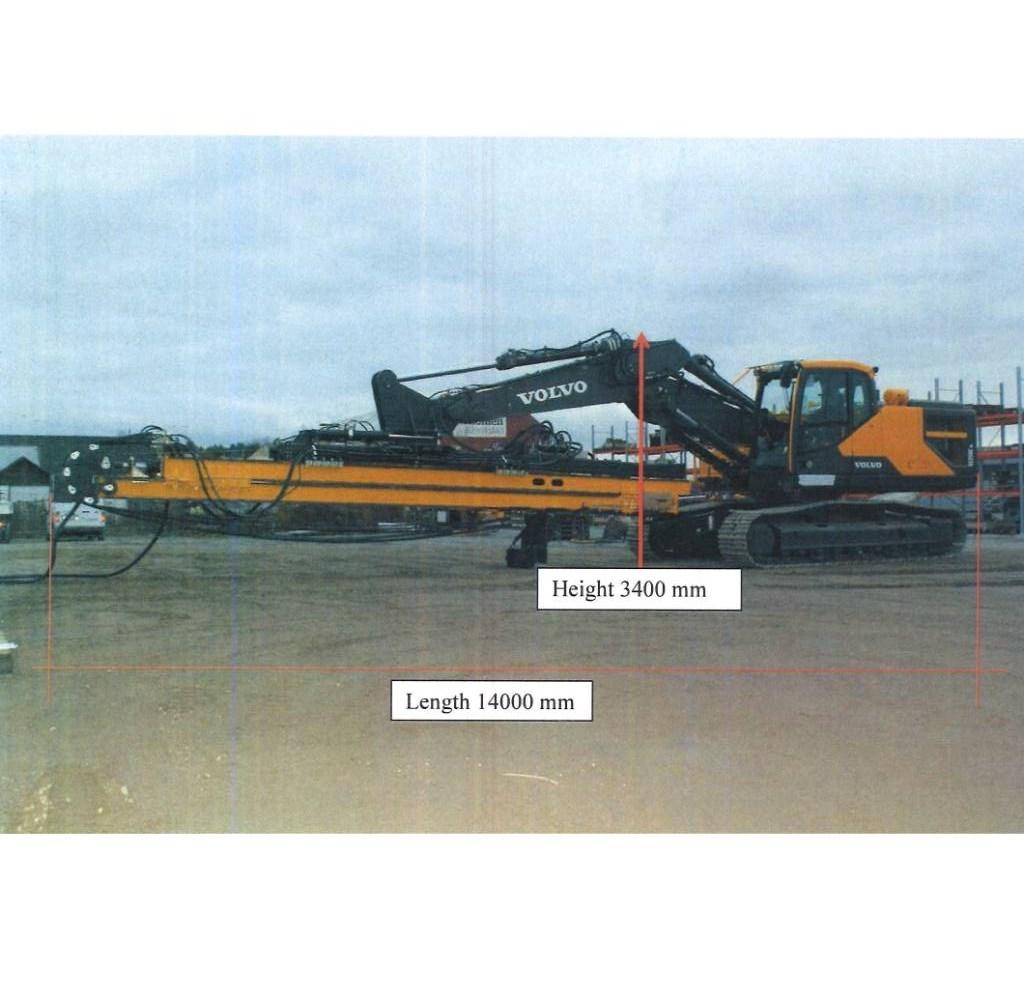 Volvo EC 250 ENL Speciális kotrók