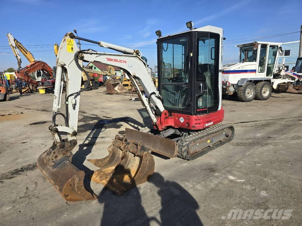 Takeuchi TB 23 R Mini kotrók < 7t