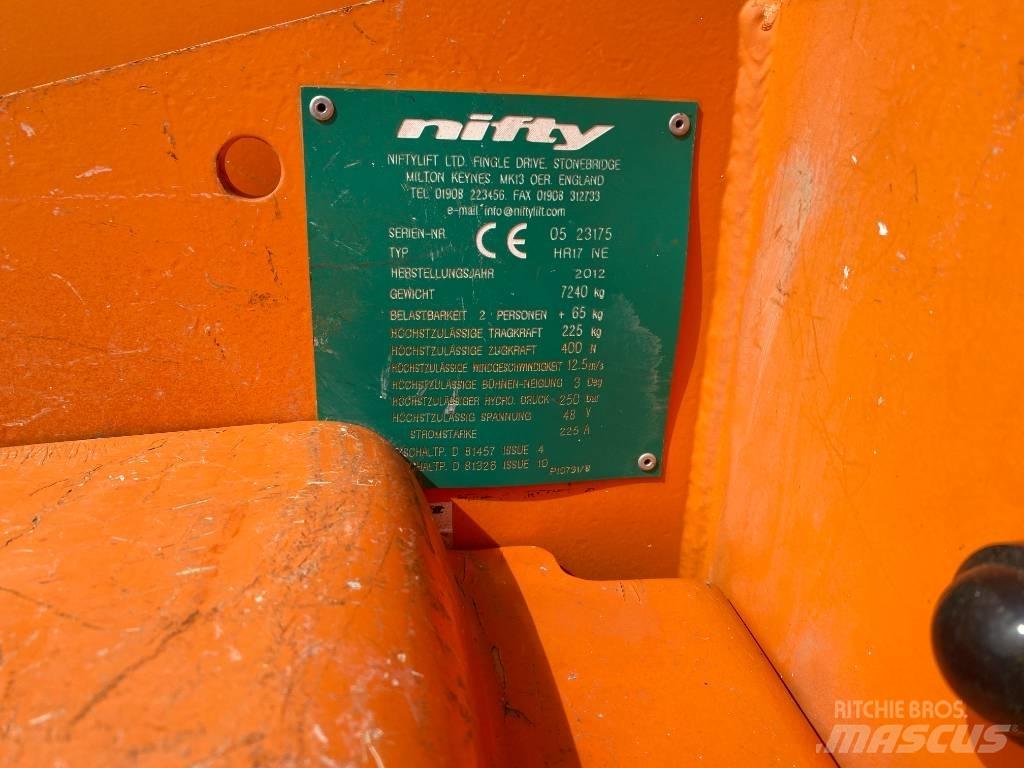 Niftylift HR 17NE Karos emelők