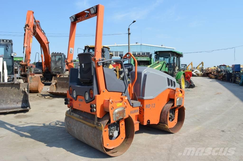 Hamm HD 12 VV Ikerdobos hengerek