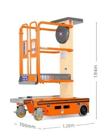 JLG Ecolift push-around emelők