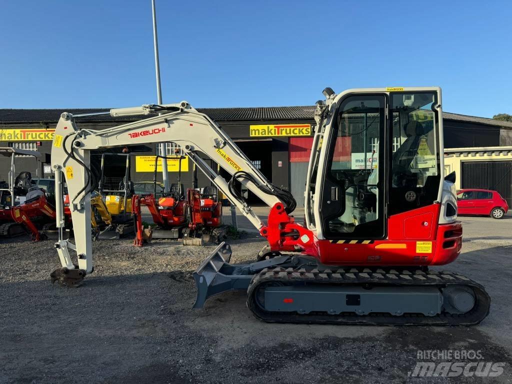 Takeuchi TB 260 Mini kotrók < 7t