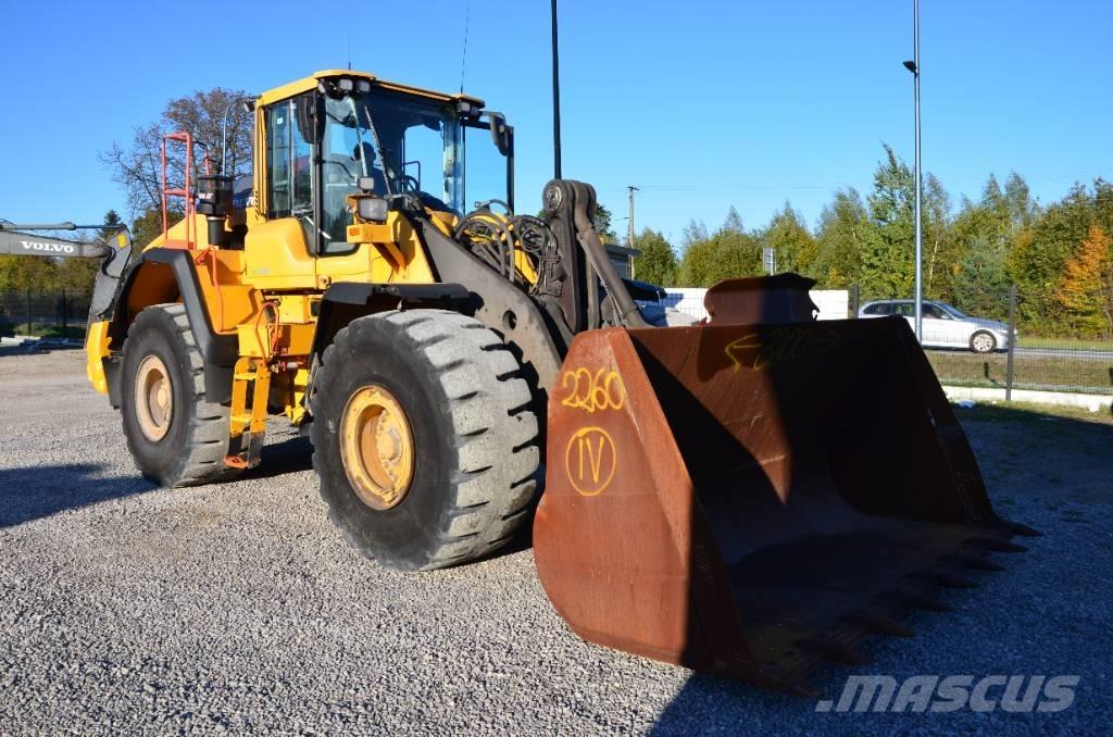 Volvo L 180 H Gumikerekes homlokrakodók