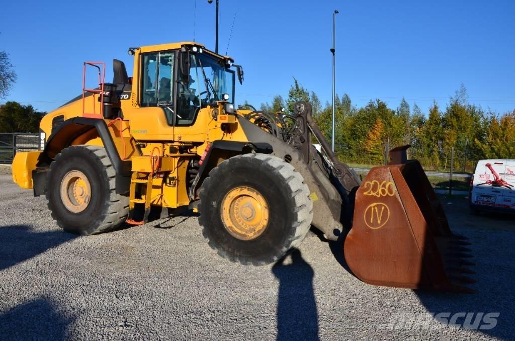 Volvo L 180 H Gumikerekes homlokrakodók