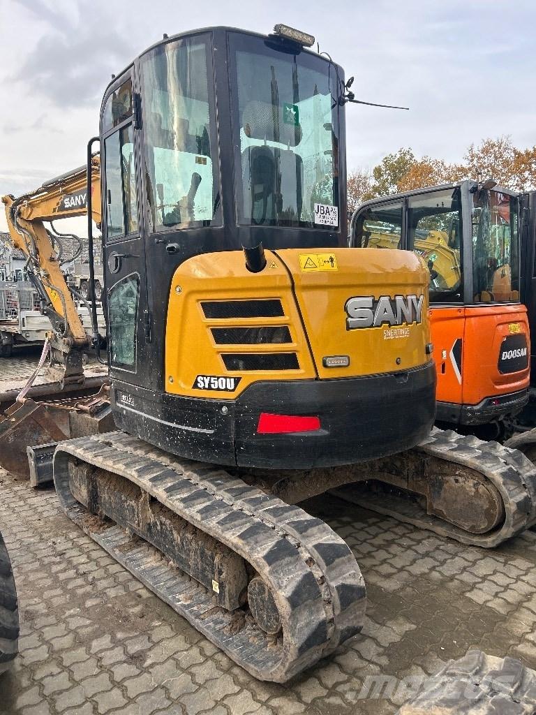Sany SY 50 Mini kotrók < 7t