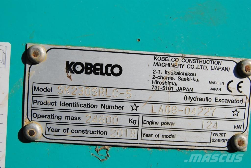 Kobelco SK230SRLC-5 Lánctalpas kotrók