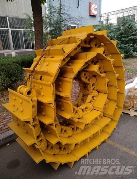 Komatsu D155A-6 Lánctalpak, láncok és futóművek